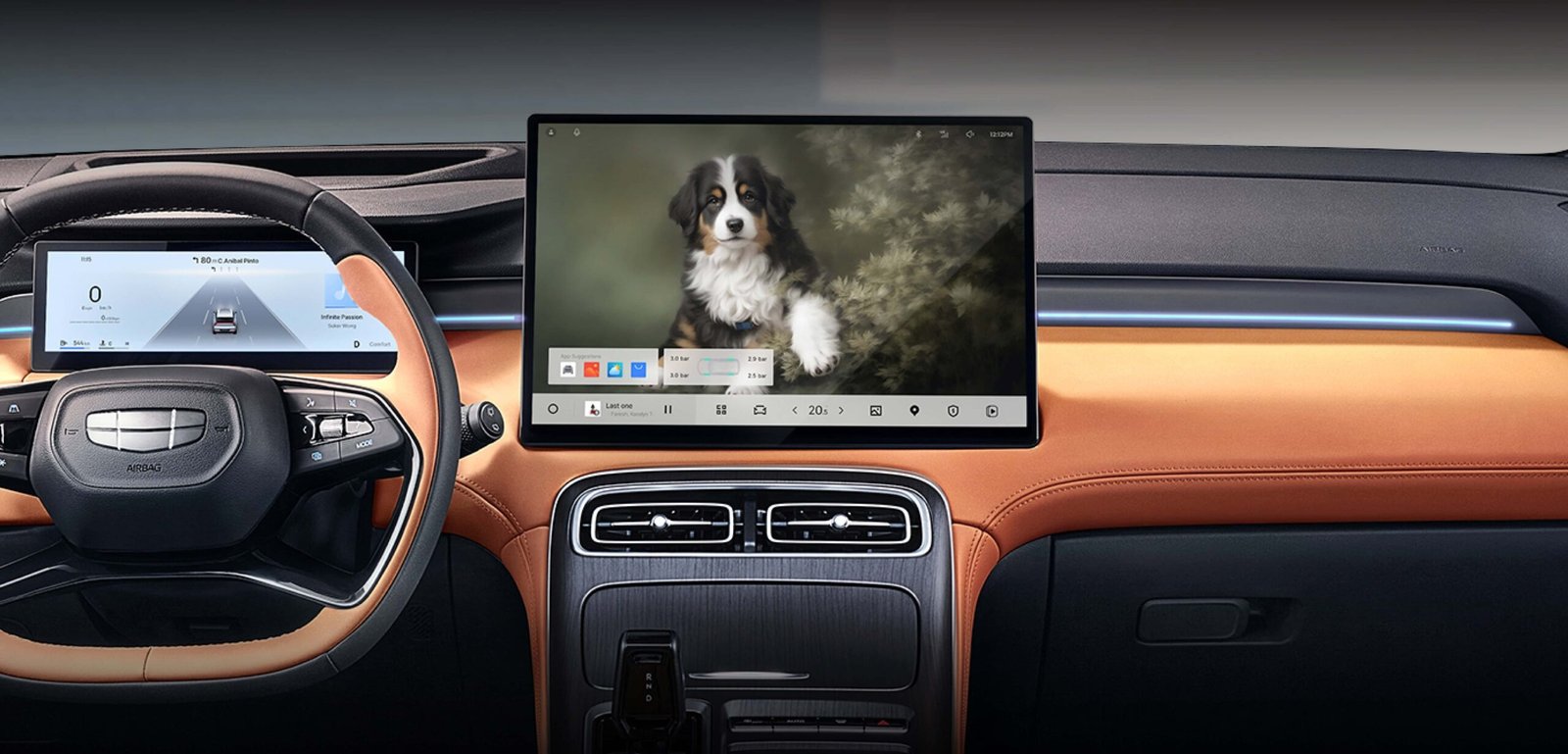 Upgraded 15.4”Infotainment